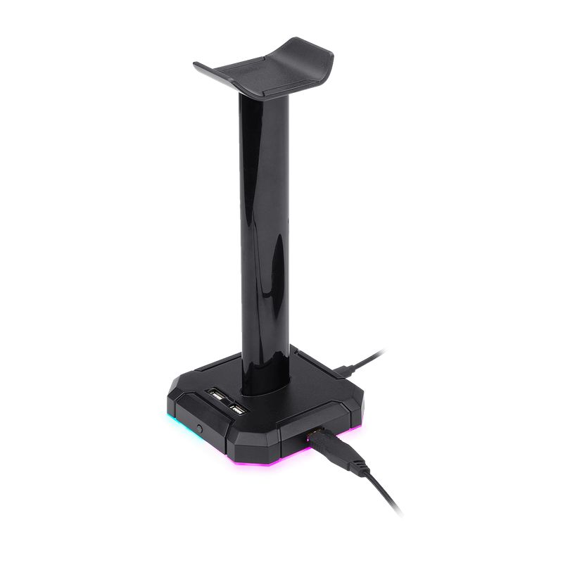REDRAGON - Soporte de audifono Rgb Gamer Redragon Scepter Ha 300 Rgb