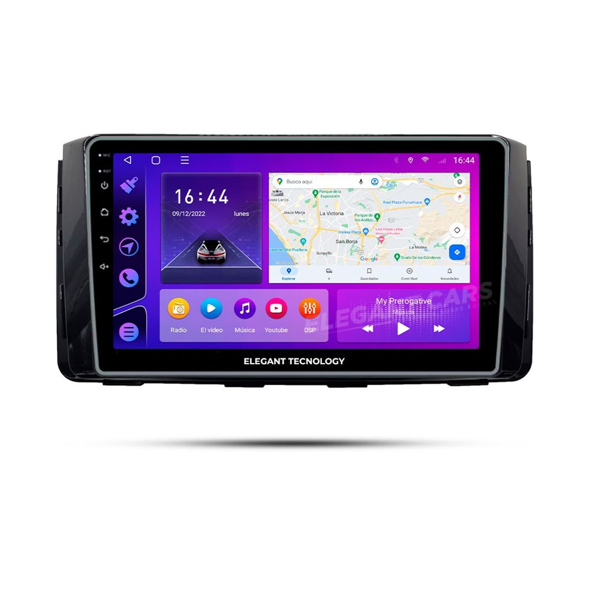 GENERICO - Autoradio Android Elegant Tecnology Hyundai H350 Solati 2016-2021 4-64Gb 4+64GB 8 Nucleos +Chip
