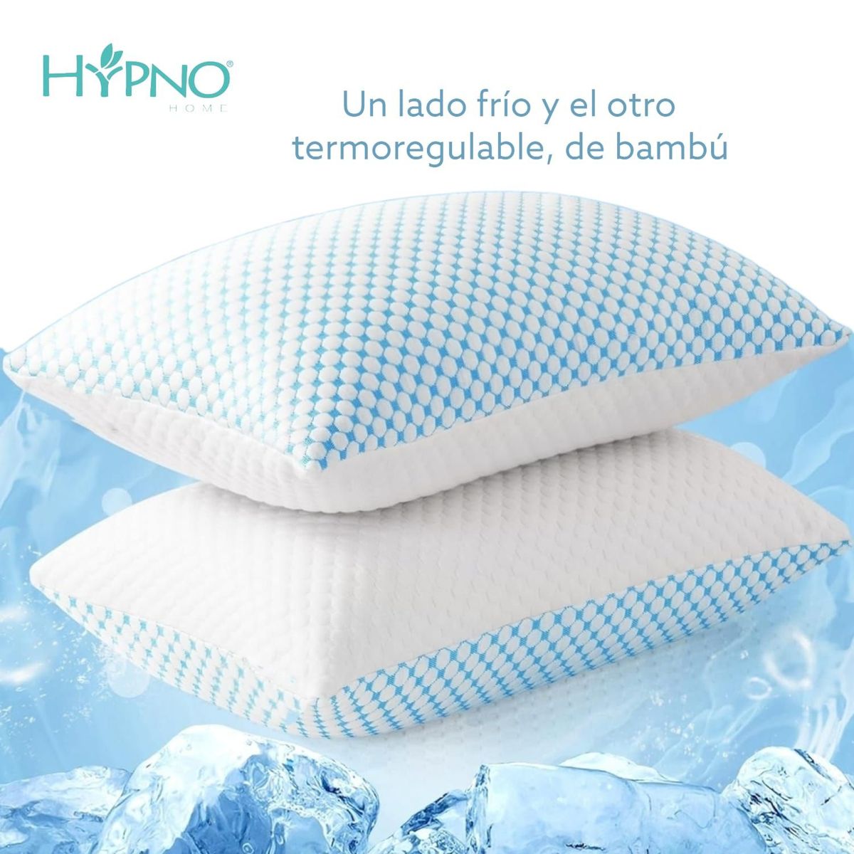 HYPNO HOME - Almohada Memory Foam Regulable de 50x70cm