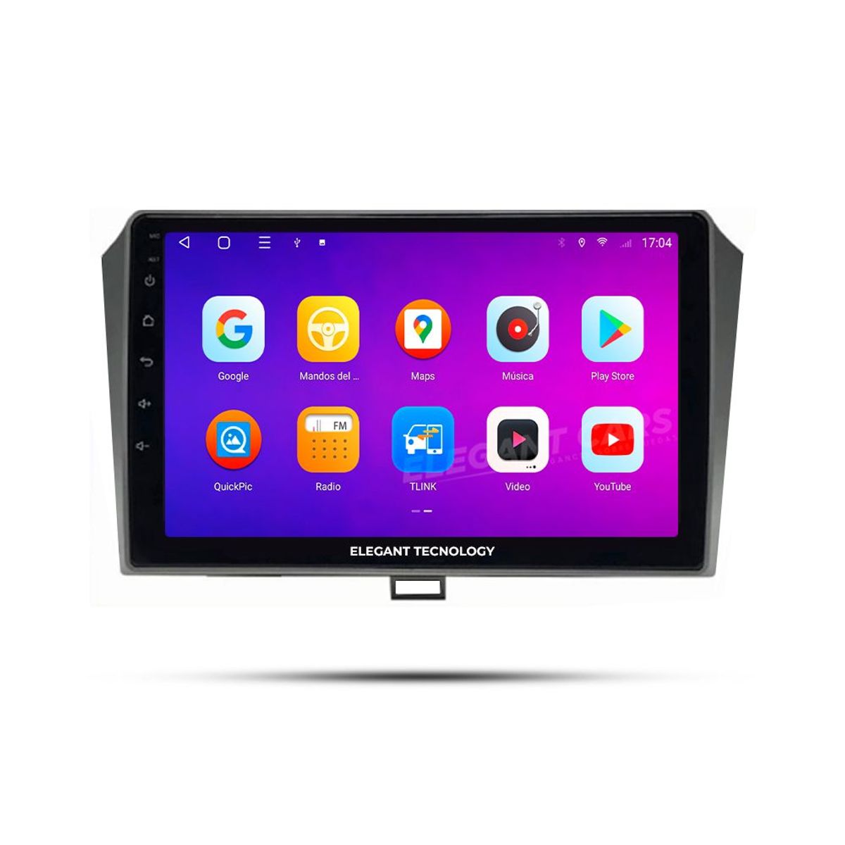 GENERICO - Autoradio Android Elegant Tecnology JAC  J5, B15 Heyue 2012-2013 4-64Gb 4+64GB 8 Nucleos +Chip