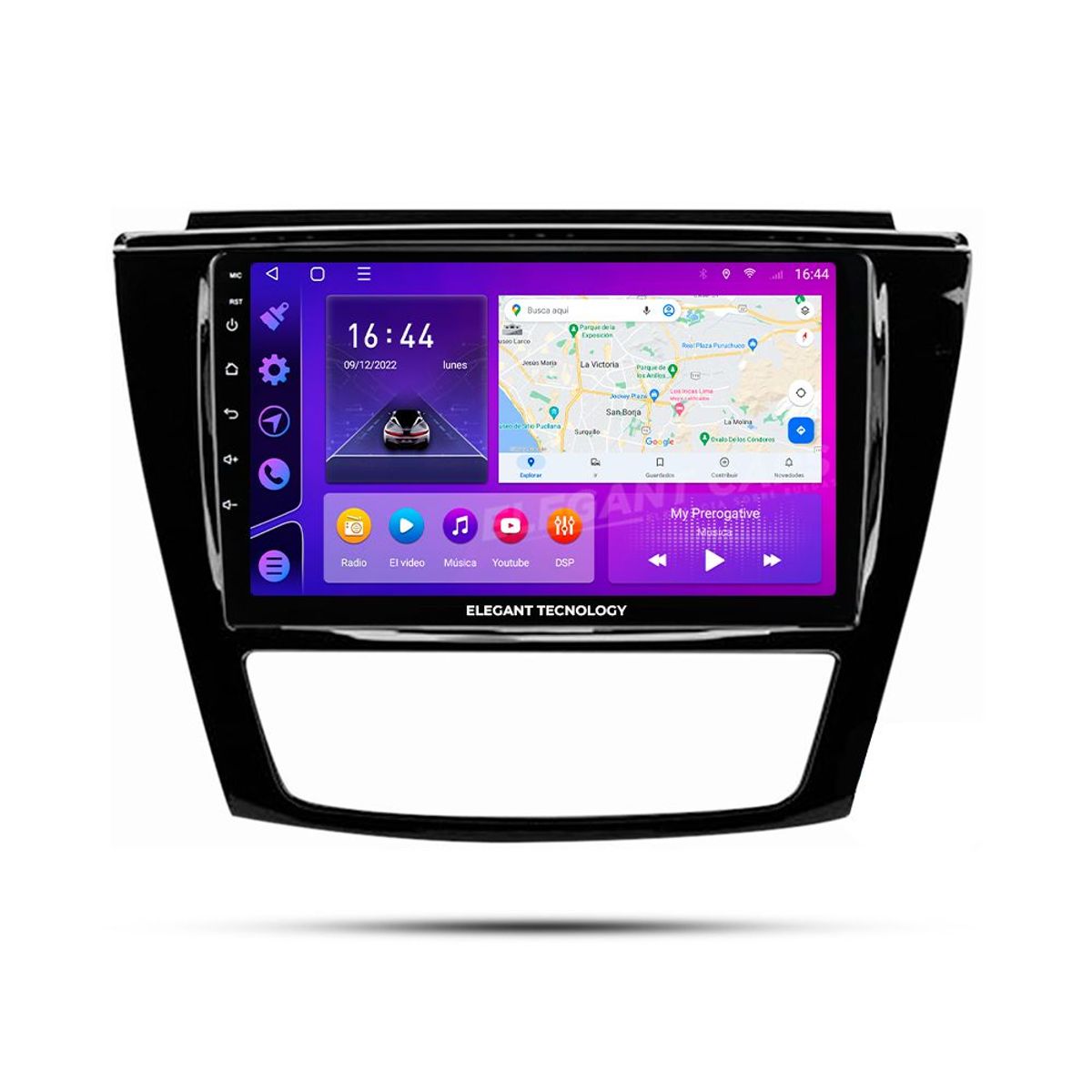 GENERICO - Autoradio Android Elegant Tecnology JAC Refine S5 2013-2019  4-64Gb 4+64GB 8 Nucleos +Chip
