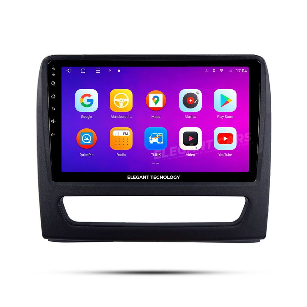 GENERICO - Autoradio Android Elegant Tecnology JAC Sunray 2011-2017 4-64Gb 4+64GB 8 Nucleos +Chip