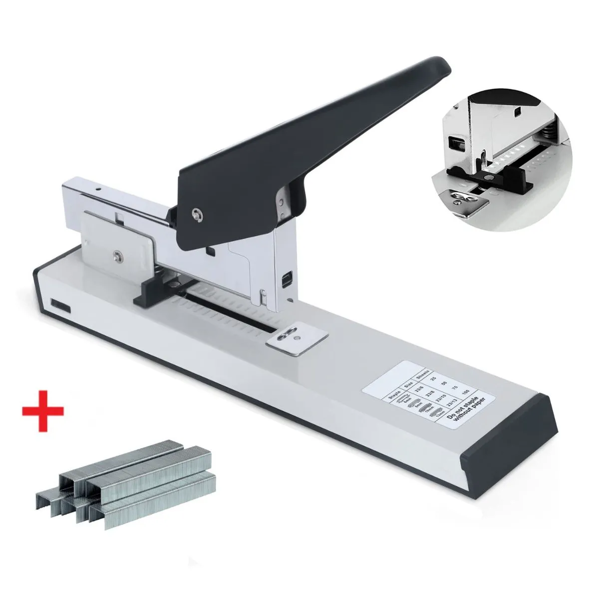 GENERICO - Engrapador Semi Industrial + grapas 8 mm de regalo