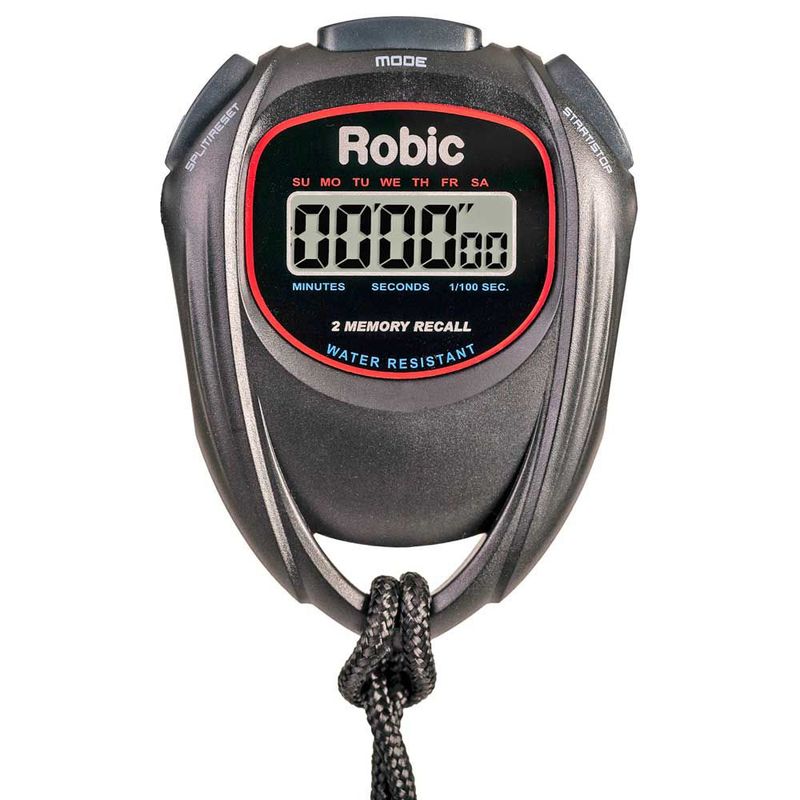 ROBIC - Cronómetro Robic SC429 Alta precisión 1 Evento 01/100 Negro