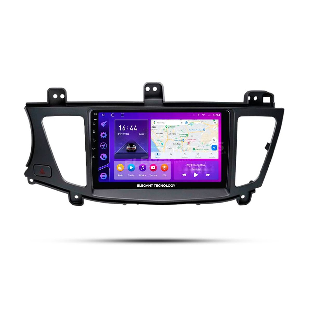 GENERICO - Autoradio Android Elegant Tecnology Kia Cadenza K7 2010-2015 4-64Gb 4+64GB 8 Nucleos +Chip