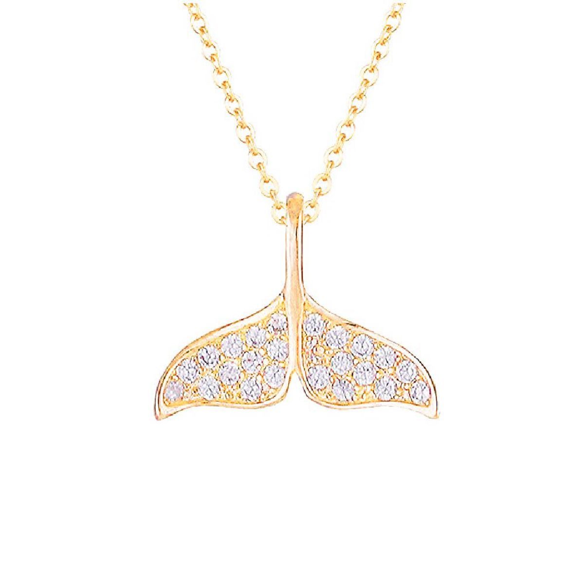 CLEO JOYAS & ACCESORIOS - COLLAR SIRENA COLA DE PEZ