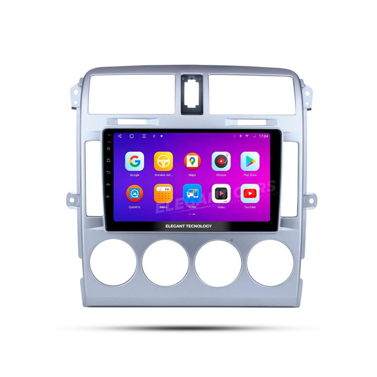 GENERICO - Autoradio Android Elegant Tecnology Kia Carnival 2002-2006 4-64Gb 4+64GB 8 Nucleos +Chip