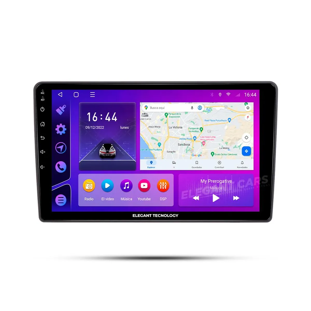 GENERICO - Autoradio Android Elegant Tecnology Kia Ceed 2006-2012 4-64Gb 4+64GB 8 Nucleos +Chip