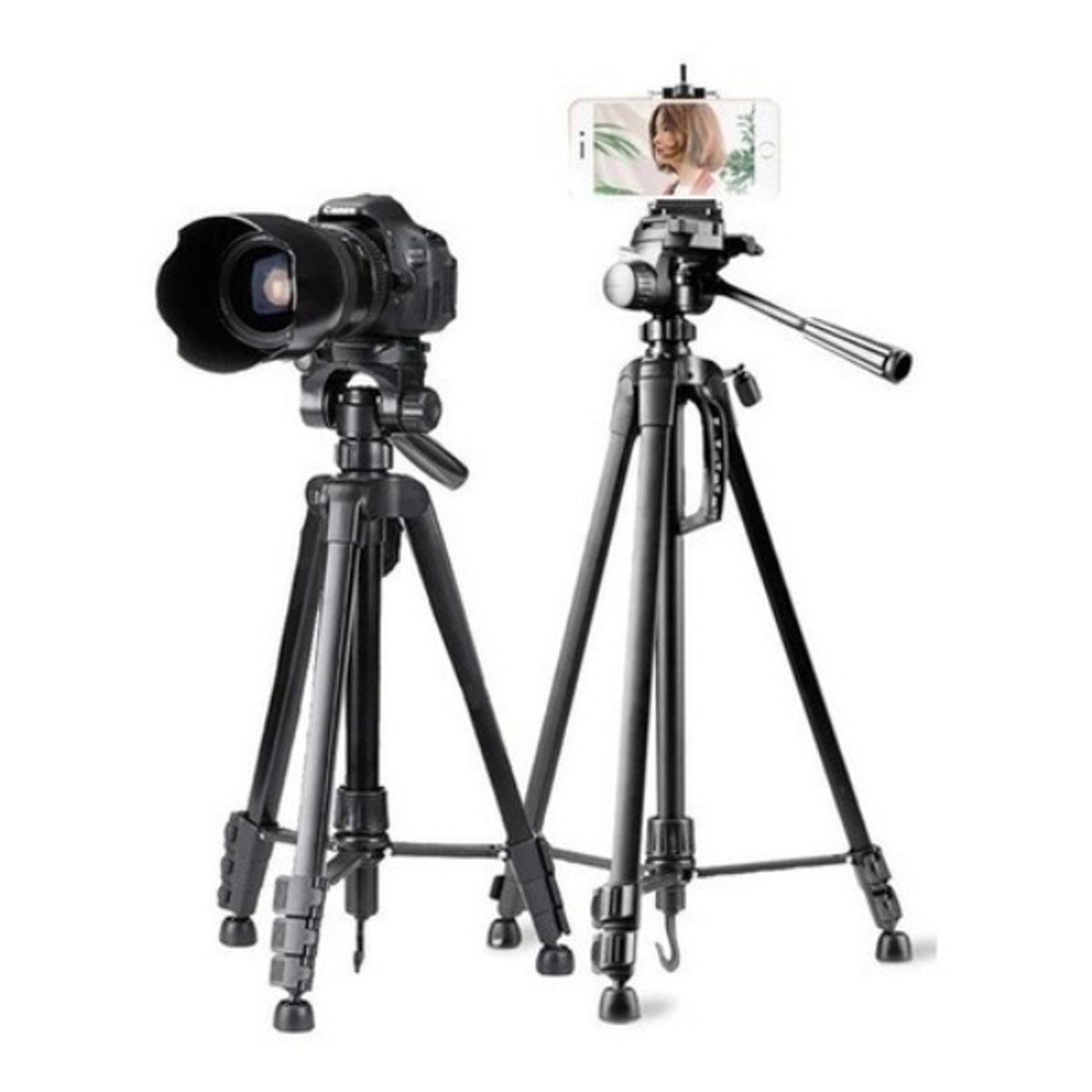 PREMIUM - Tripode Para Camara 170CM 3560 Con Soporte De Celular  Estuche