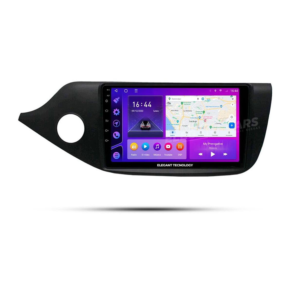 GENERICO - Autoradio Android Elegant Tecnology Kia Ceed 2012-2016 4-64Gb 4+64GB 8 Nucleos +Chip