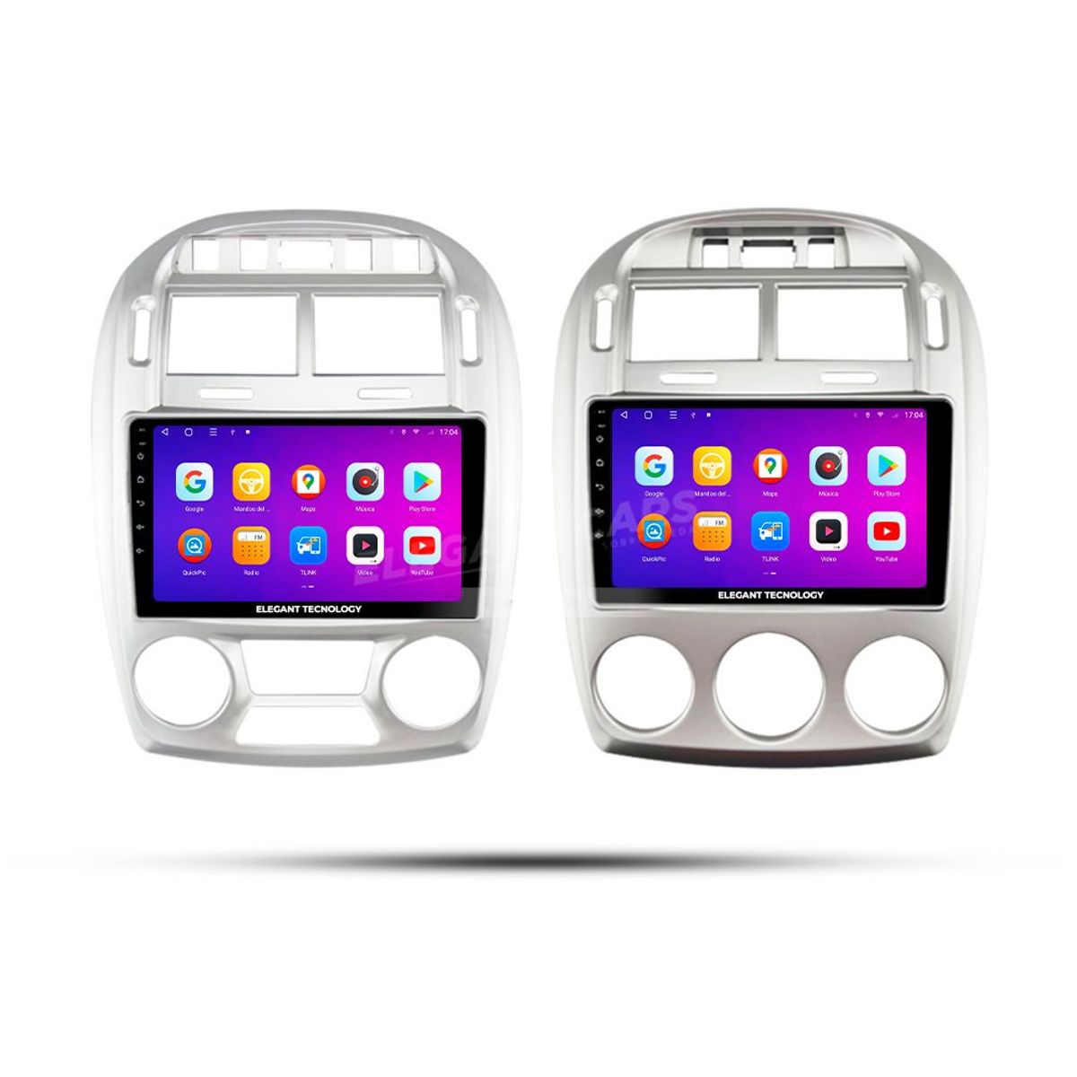 GENERICO - Autoradio Android Elegant Tecnology Kia Cerato 2005-2006 4-64Gb 4+64GB 8 Nucleos +Chip