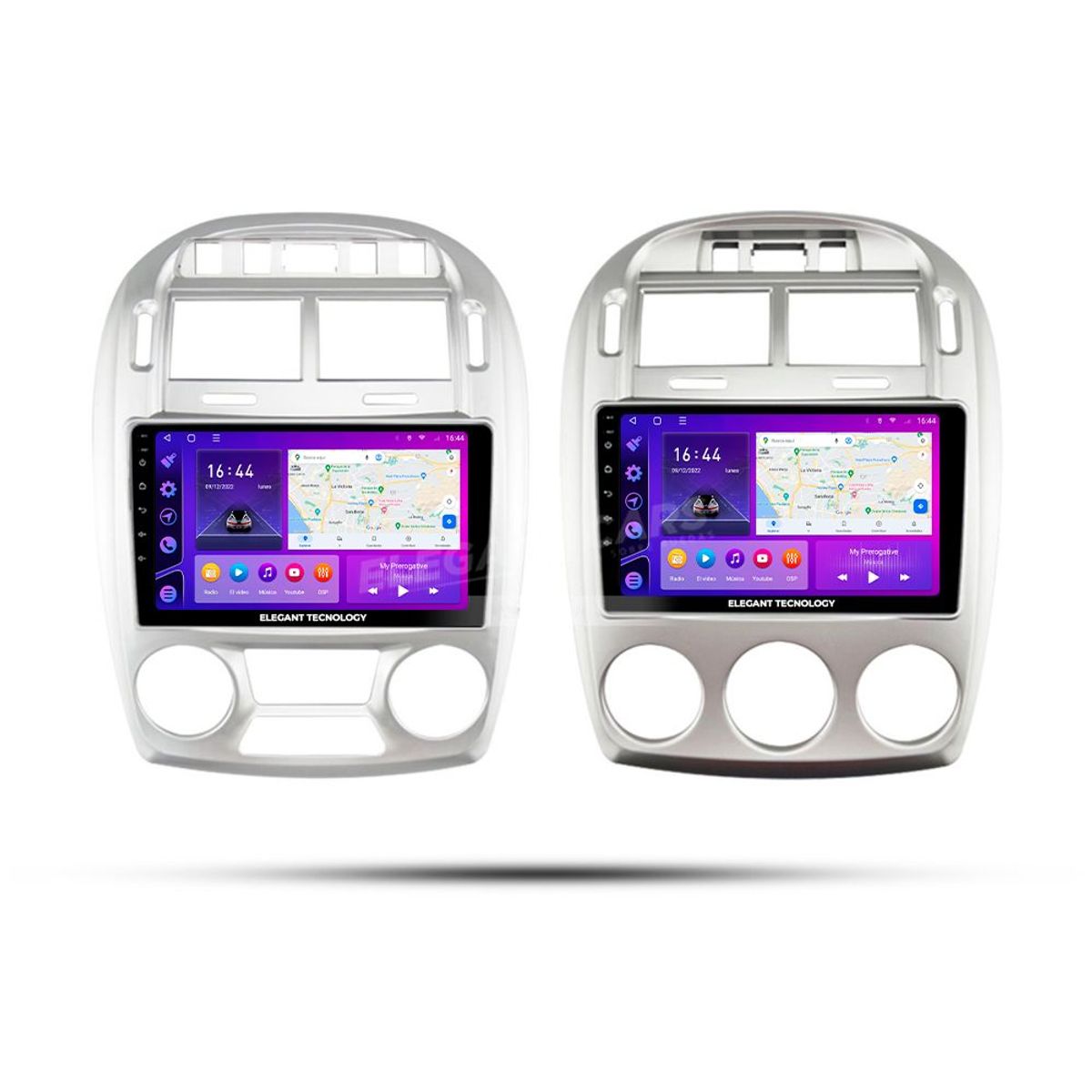 GENERICO - Autoradio Android Elegant Tecnology Kia Cerato 2005-2006 4-64Gb 4+64GB 8 Nucleos +Chip