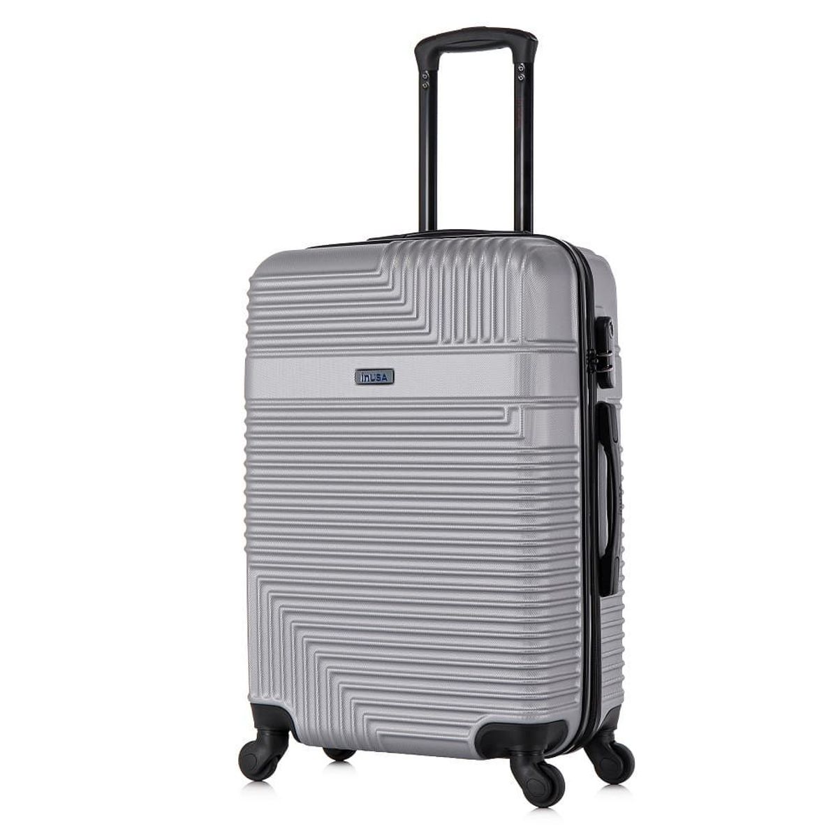 INUSA - Maleta Mediana 61cm Resilience Plata