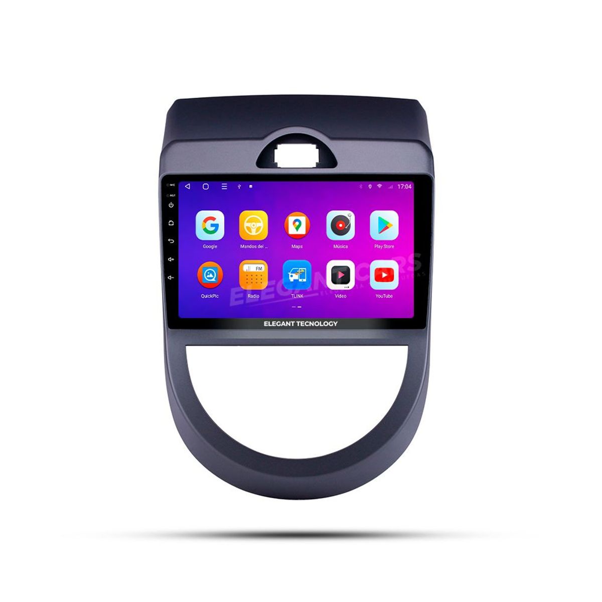 GENERICO - Autoradio Android Elegant Tecnology Kia Soul 2013 4-64Gb 4+64GB 8 Nucleos +Chip