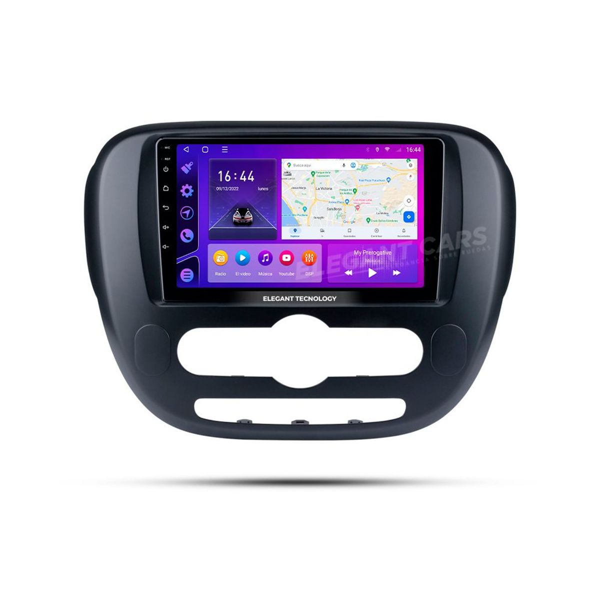 GENERICO - Autoradio Android Elegant Tecnology Kia Soul 2014-2018 4-64Gb 4+64GB 8 Nucleos +Chip