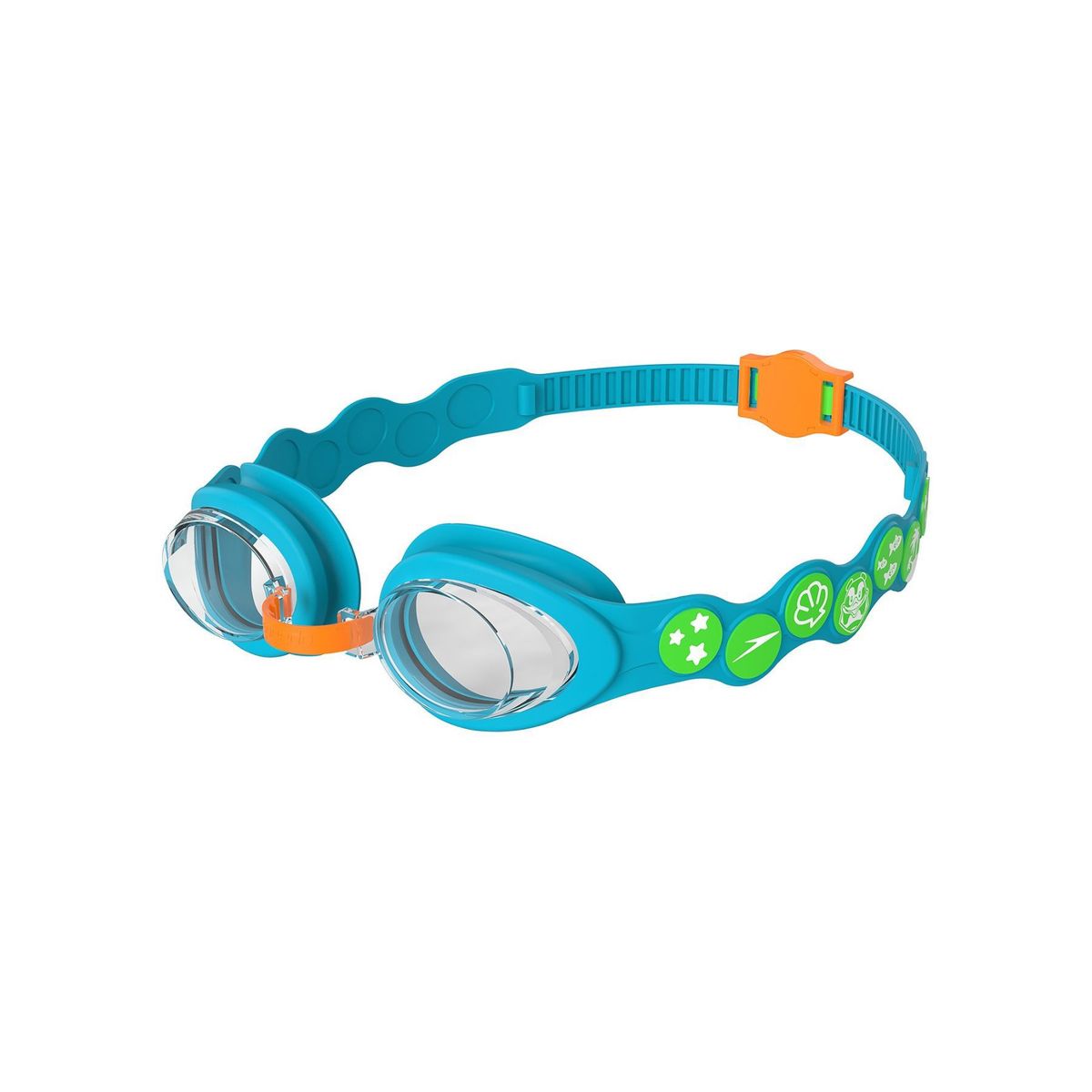SPEEDO - Lente Natación Speedo Sea Squad Spot Infant Green 2 a 6 años