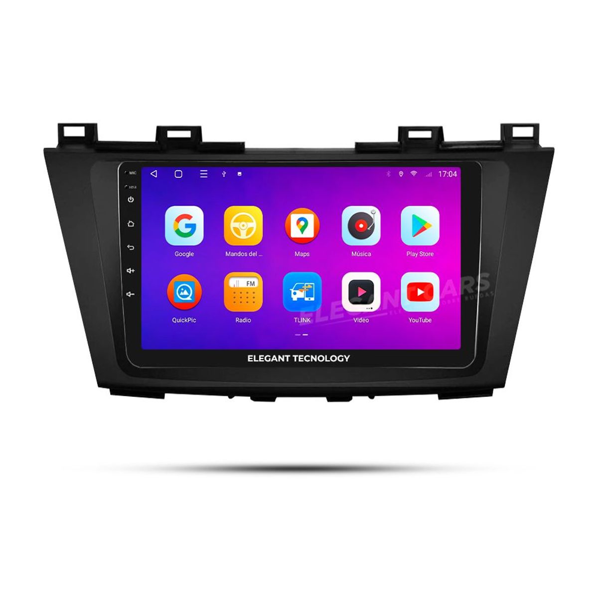 GENERICO - Autoradio Android Elegant Tecnology Mazda 5 2011-2013 4-64Gb 4+64GB 8 Nucleos +Chip
