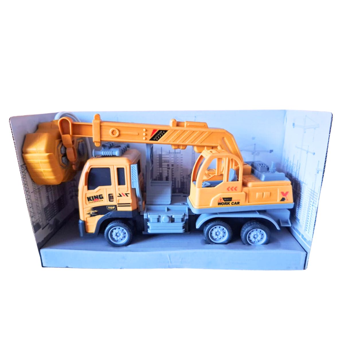 INSPIRA MARKET - Camión Grúa de Construcción con control remoto