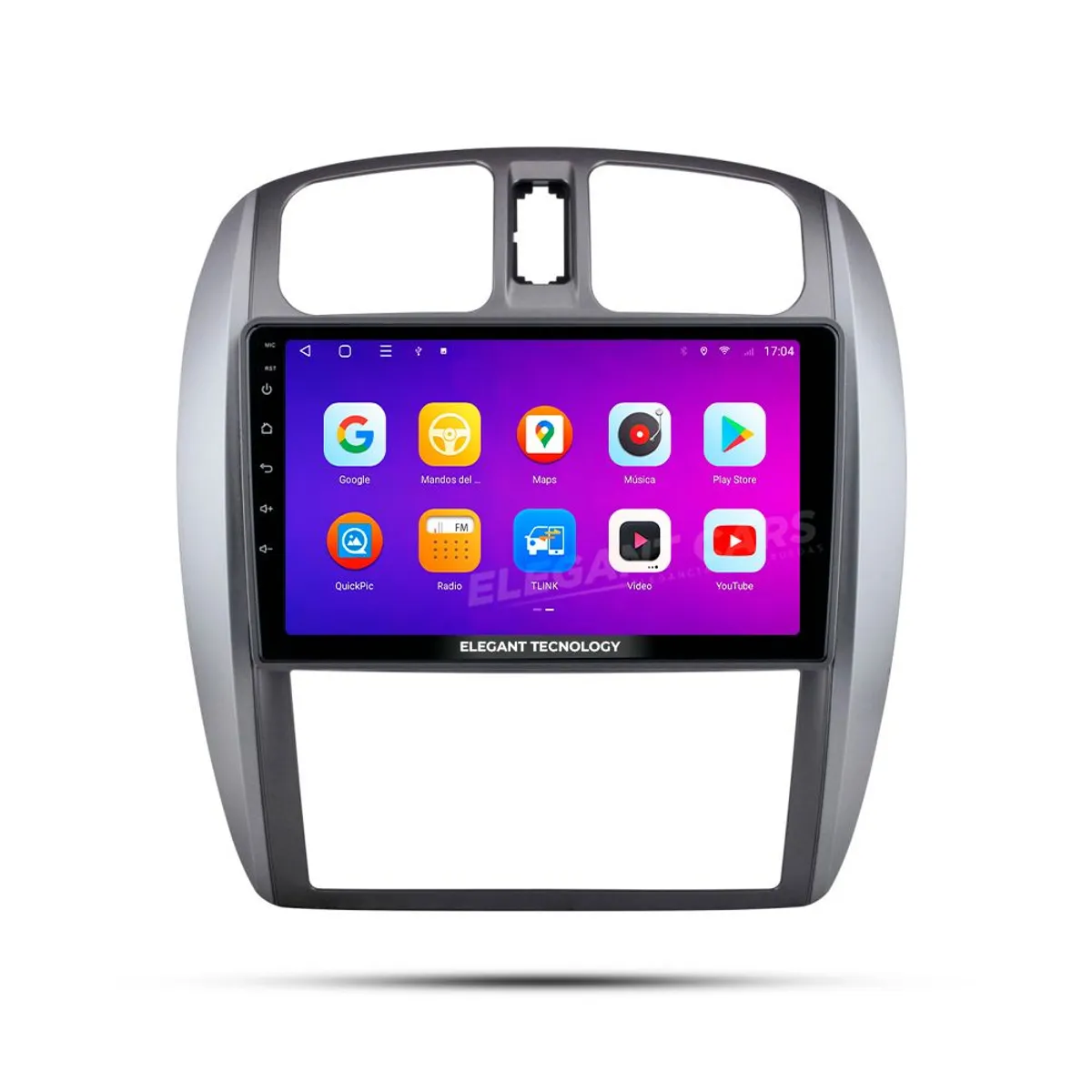 GENERICO - Autoradio Android Elegant Tecnology Mazda 323 AC Auto 2002-2008 4-64Gb 4+64GB 8 Nucleos +Chip