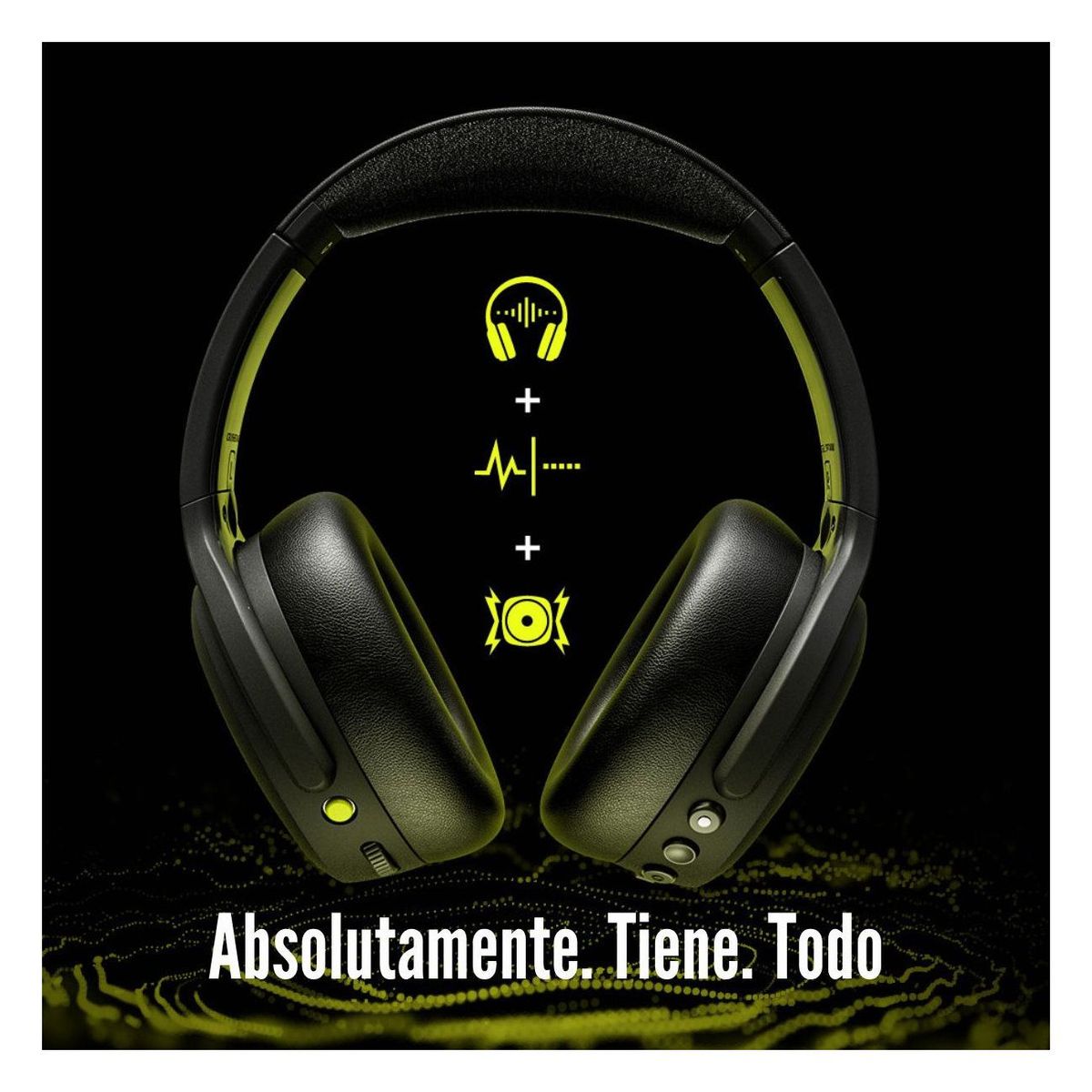 SKULLCANDY - Skullcandy - Audífono Crusher ANC XT 2 Bluetooth - Negro