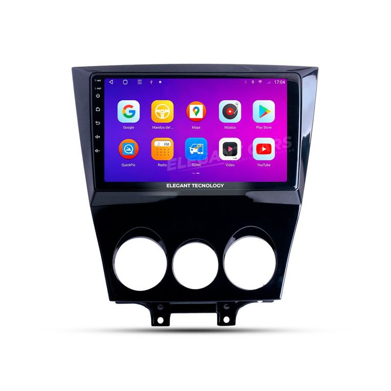 GENERICO - Autoradio Android Elegant Tecnology Mazda RX 8 2009-2011 4-64Gb 4+64GB 8 Nucleos +Chip