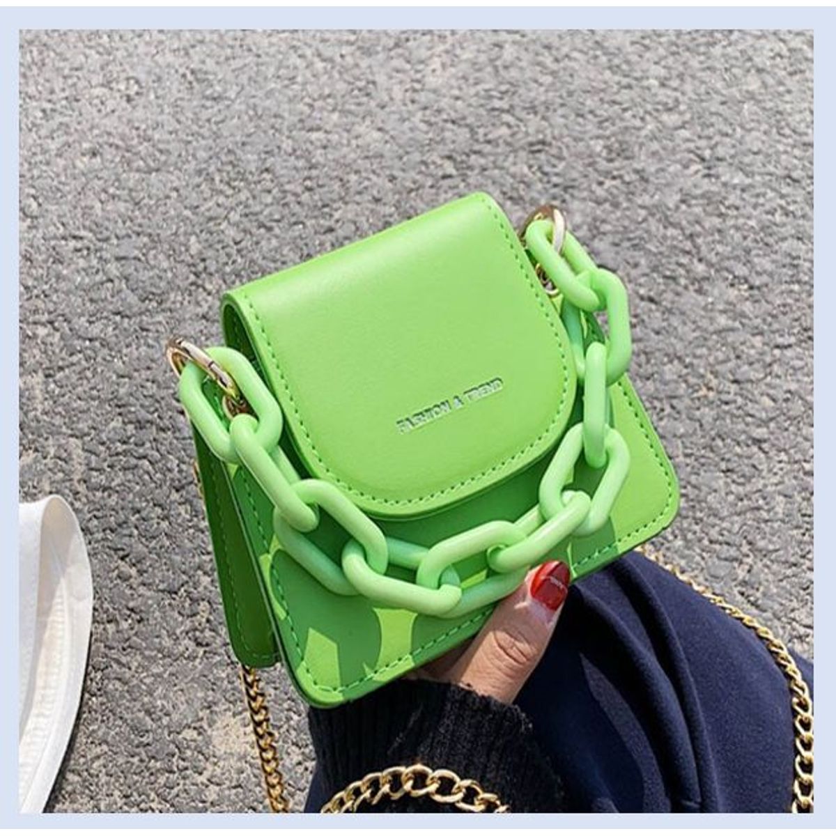 GENERICO - Bolso de mano Mini para ocasion fiesta