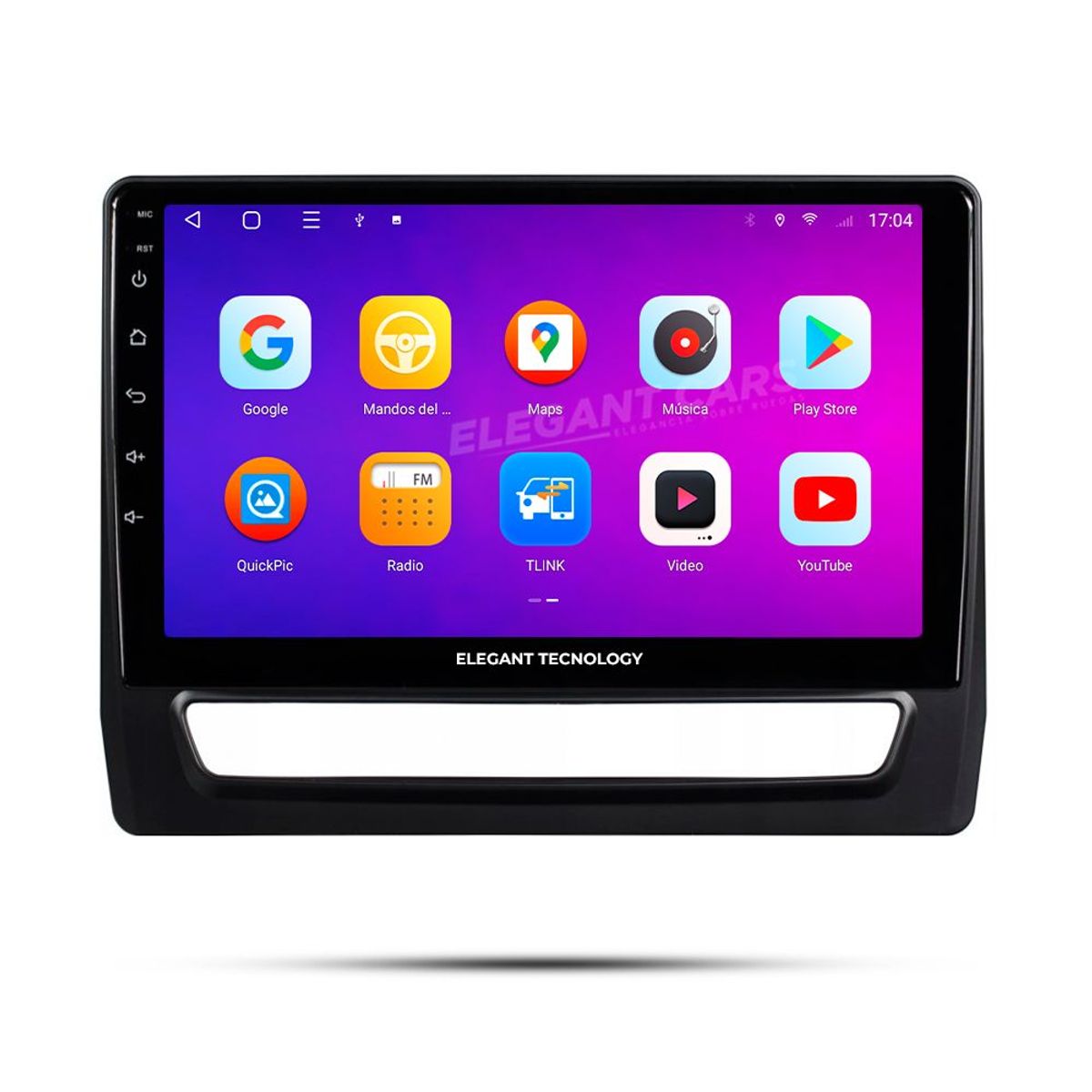 GENERICO - Autoradio Android Elegant Tecnology Mitsubishi ASX 2020-2021 4-64Gb 4+64GB 8 Nucleos +Chip