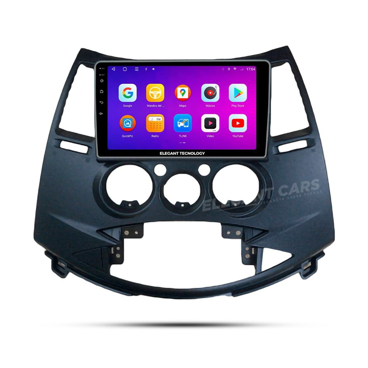 GENERICO - Autoradio Android Elegant Tecnology Mitsubishi Grandis AC Manual 2006-2021 4-64Gb 4+64GB 8 Nucleos +Chip