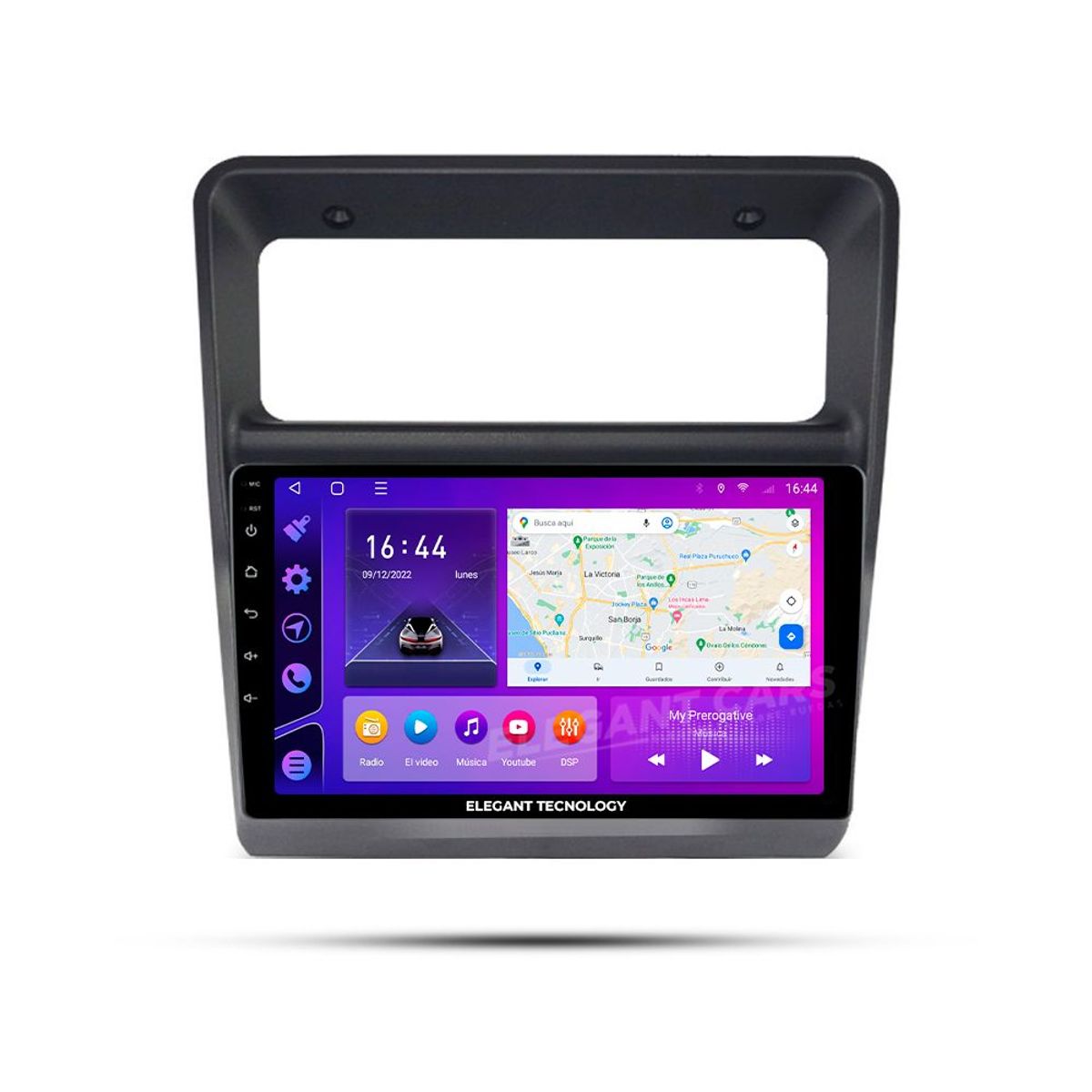 GENERICO - Autoradio Android Elegant Tecnology Mitsubishi Pajer 1991-1999 4-64Gb 4+64GB 8 Nucleos +Chip