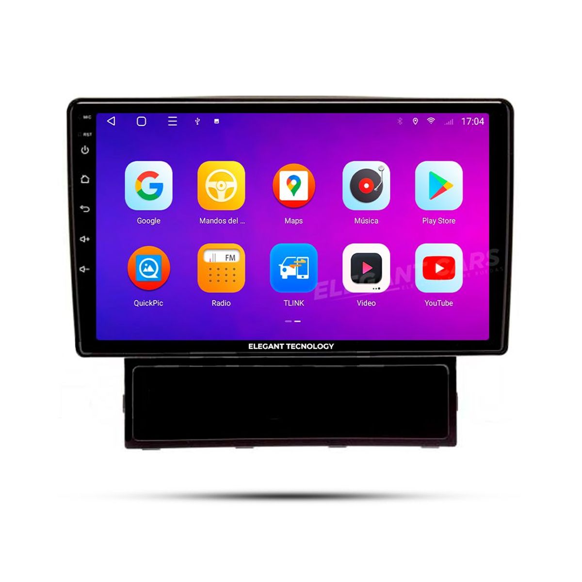 GENERICO - Autoradio Android Elegant Tecnology Nissan AD 2006-2022 4-64Gb 4+64GB 8 Nucleos +Chip