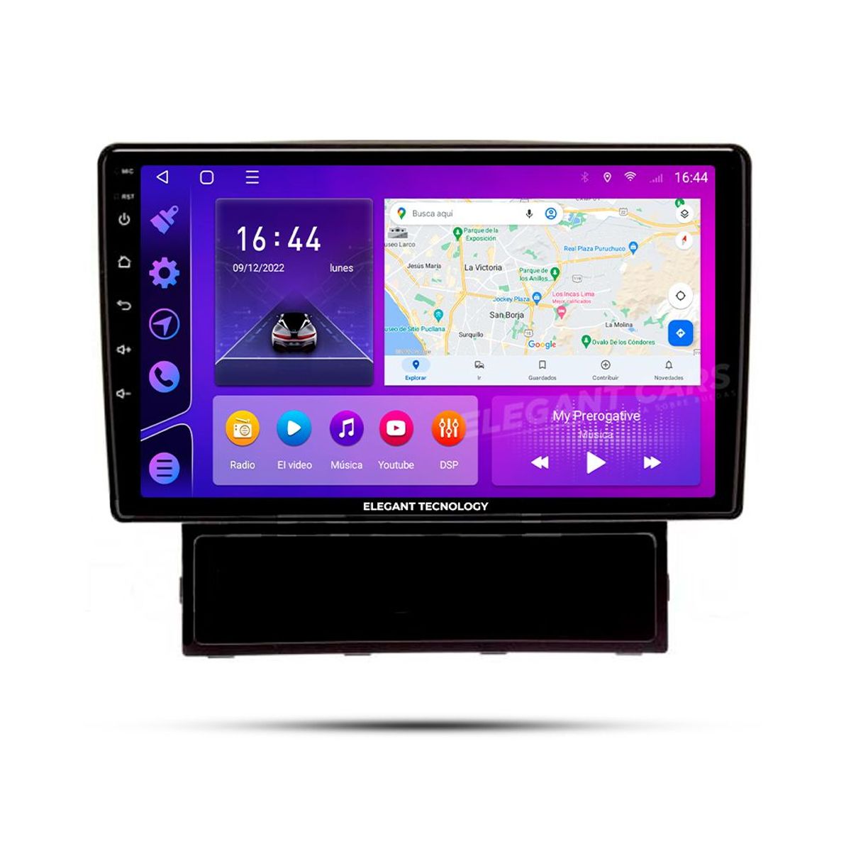 GENERICO - Autoradio Android Elegant Tecnology Nissan AD 2006-2022 4-64Gb 4+64GB 8 Nucleos +Chip