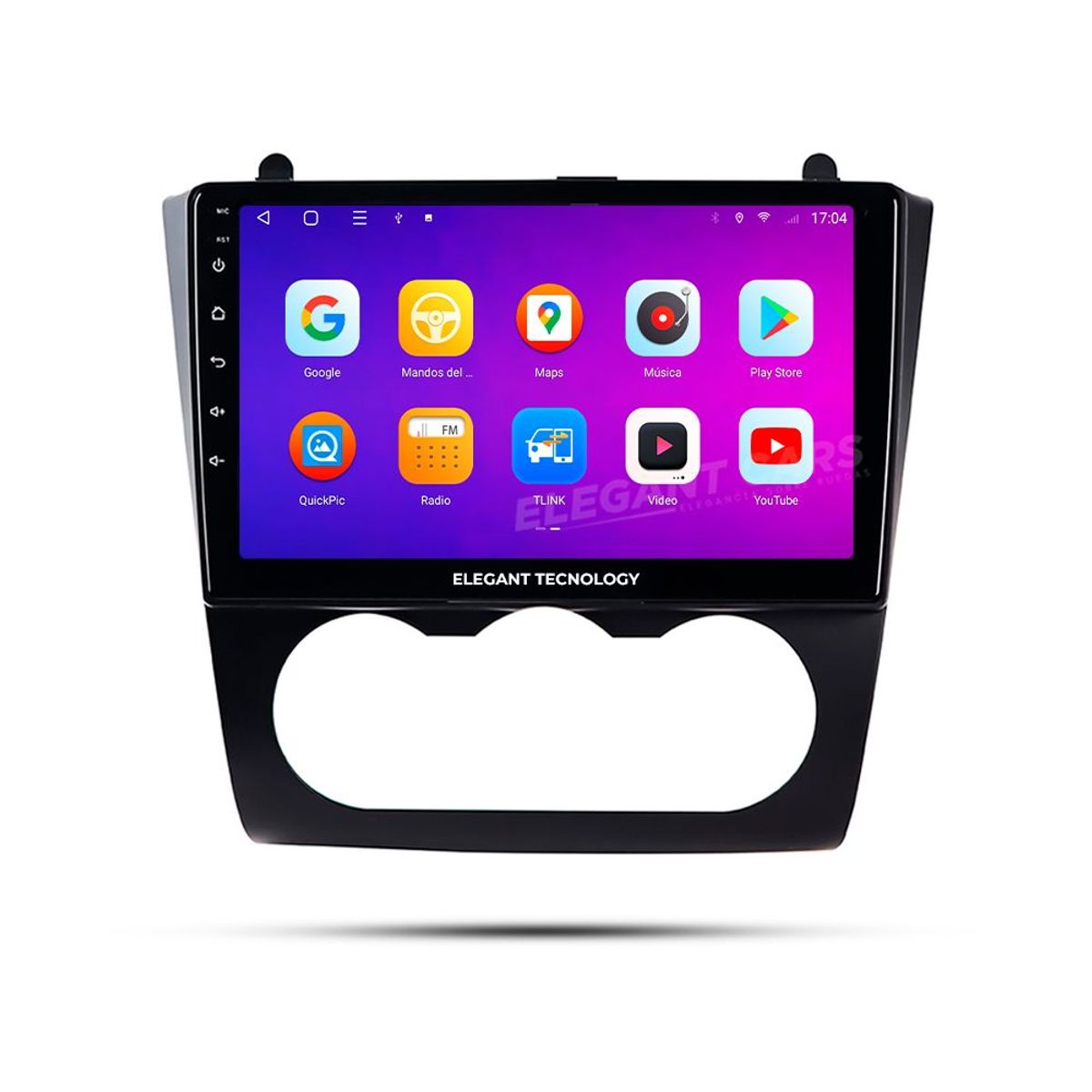 GENERICO - Autoradio Android Elegant Tecnology Nissan Altima Manual 2006-2012 4-64Gb 4+64GB 8 Nucleos +Chip