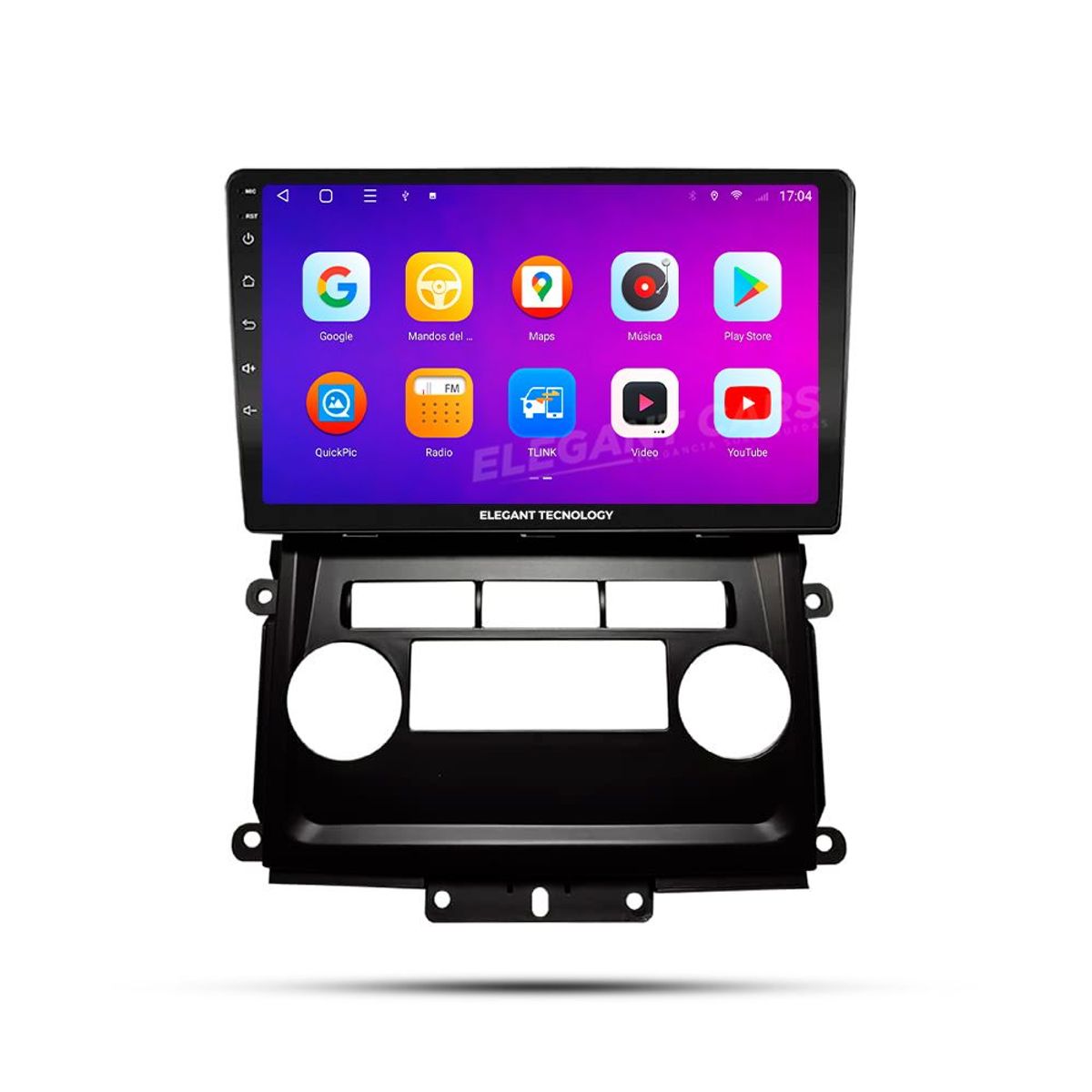 GENERICO - Autoradio Android Elegant Tecnology Nissan Frontier XTerra 2009-2012 4-64Gb 4+64GB 8 Nucleos +Chip