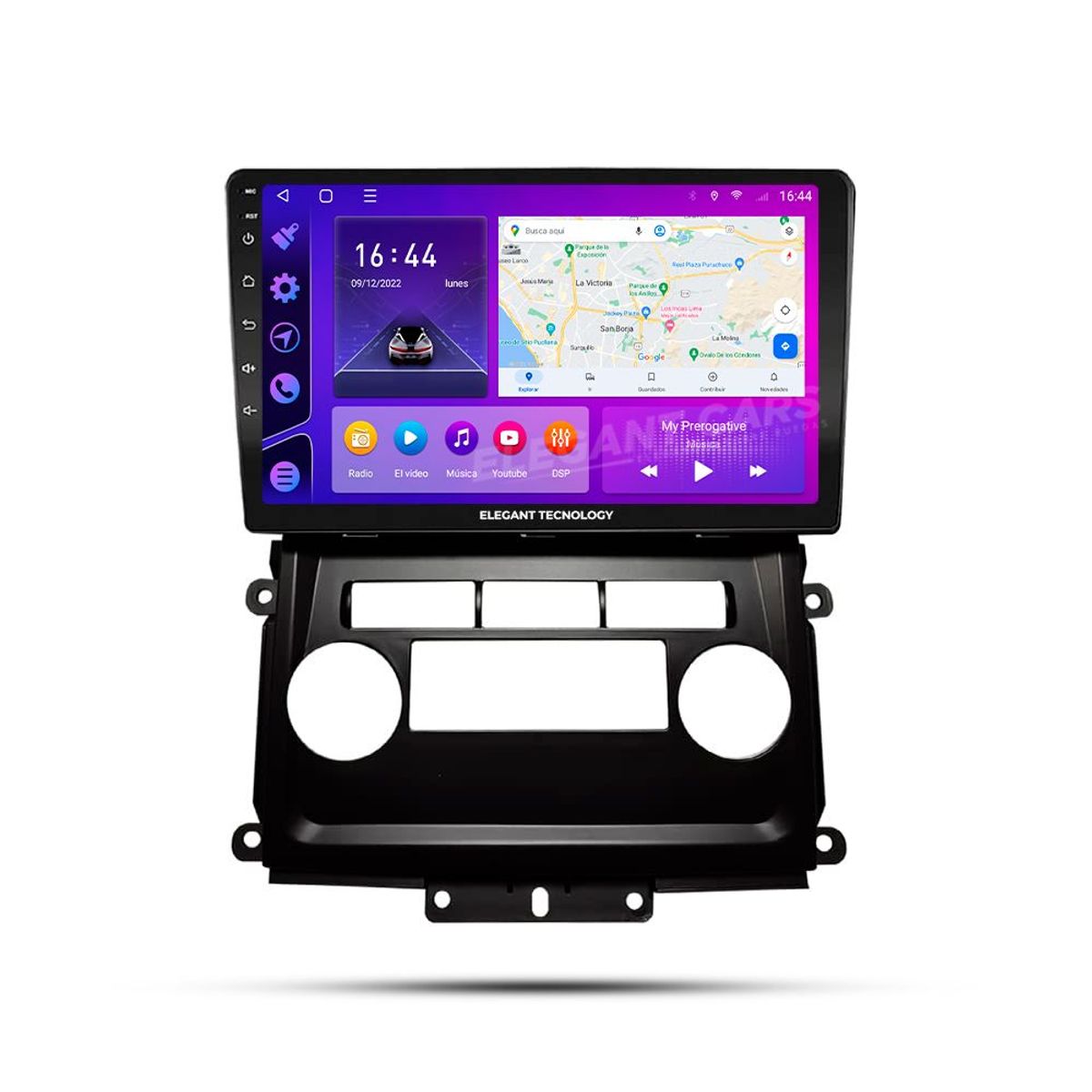 GENERICO - Autoradio Android Elegant Tecnology Nissan Frontier XTerra 2009-2012 4-64Gb 4+64GB 8 Nucleos +Chip