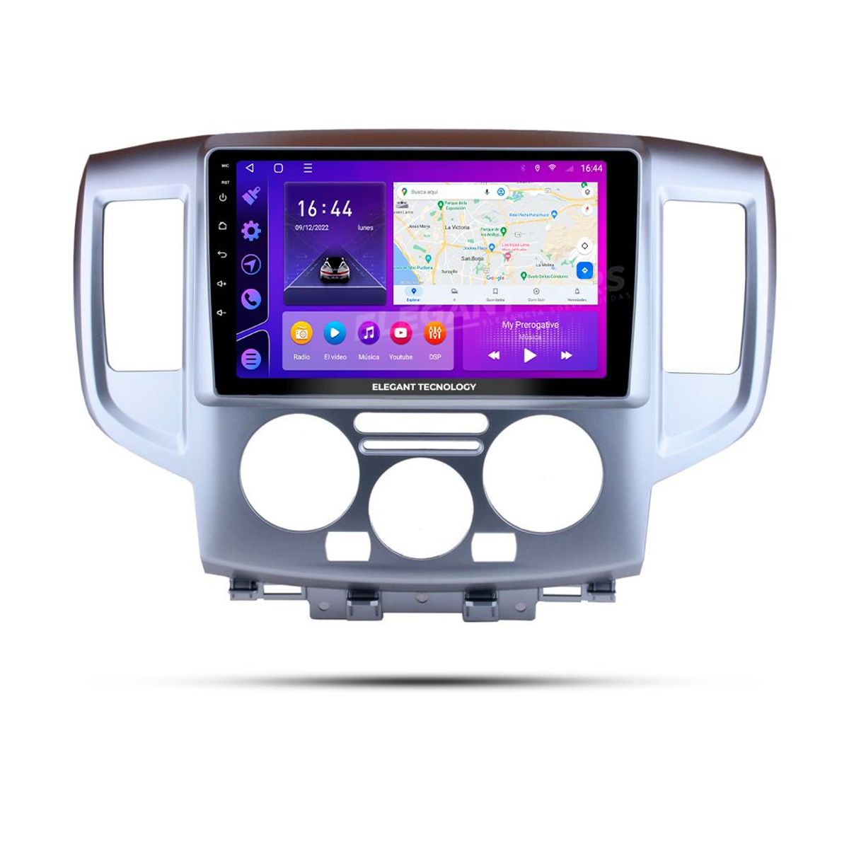 GENERICO - Autoradio Android Elegant Tecnology Nissan NV 200 2009-2016 4-64Gb 4+64GB 8 Nucleos +Chip