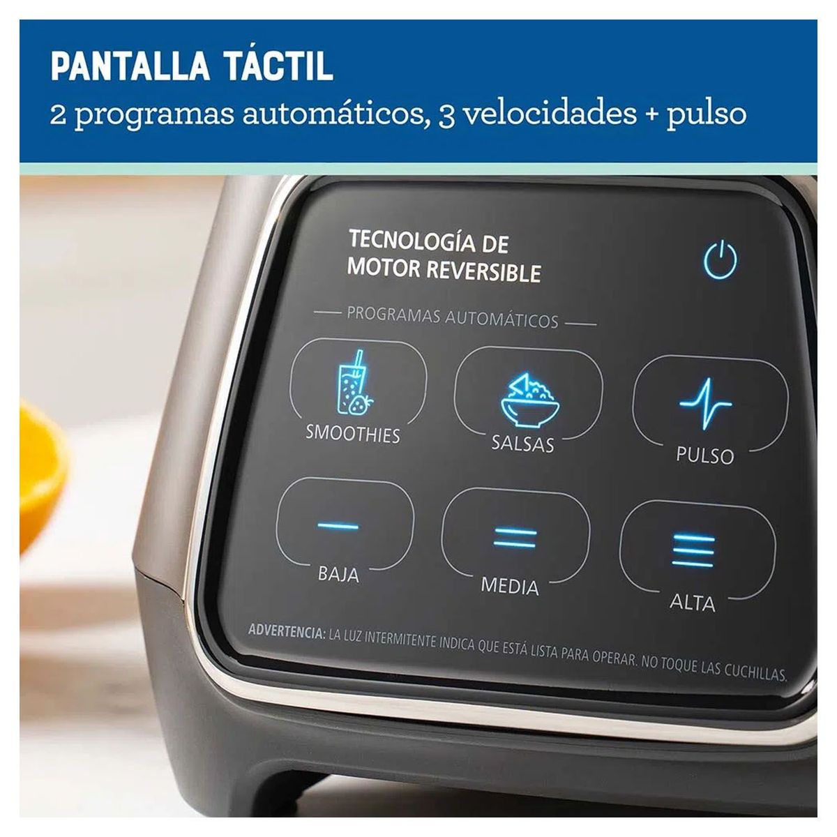 OSTER - Licuadora pantalla táctil y vaso BLend-N-Go Oster BLSTPYG1312XBG