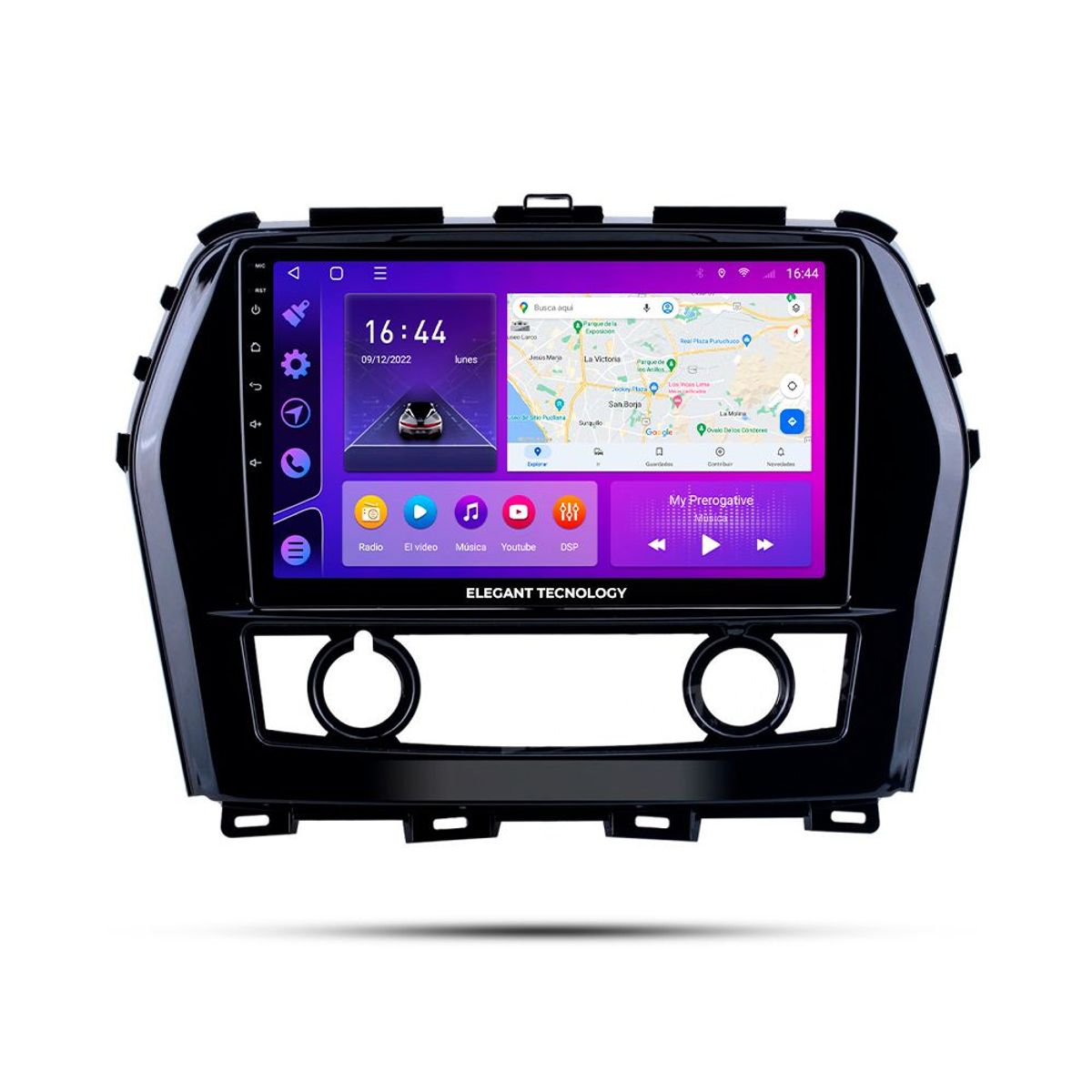 GENERICO - Autoradio Android Elegant Tecnology Nissan Teana Maxima 2016-2020 4-64Gb 4+64GB 8 Nucleos +Chip