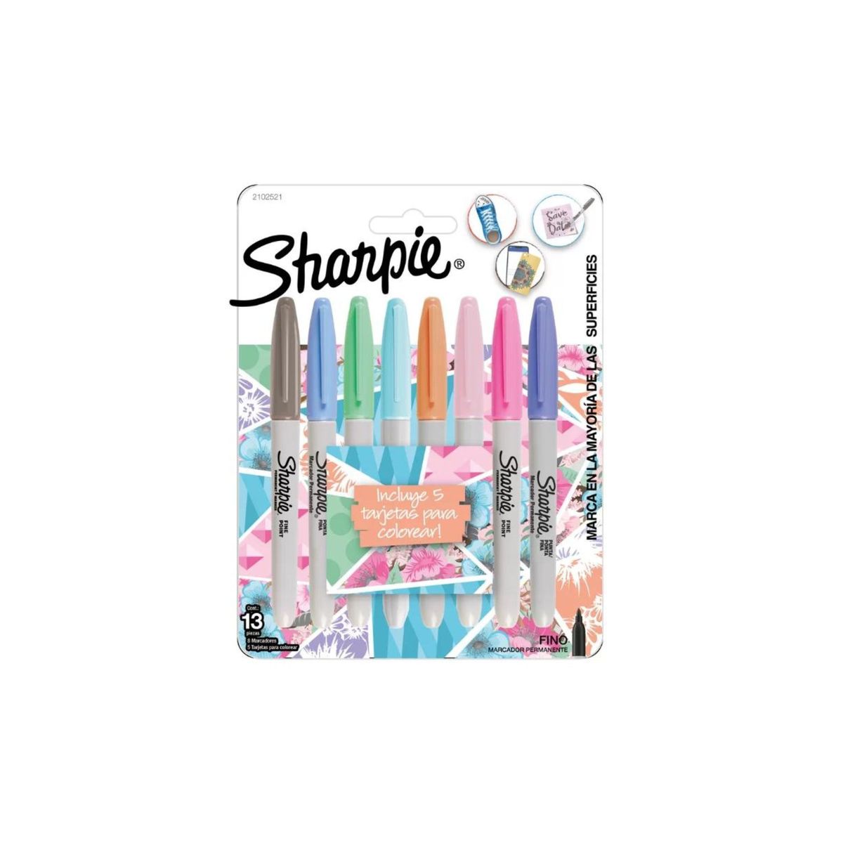 SHARPIE - Sharpie Punta Fina Pastel Tjx8