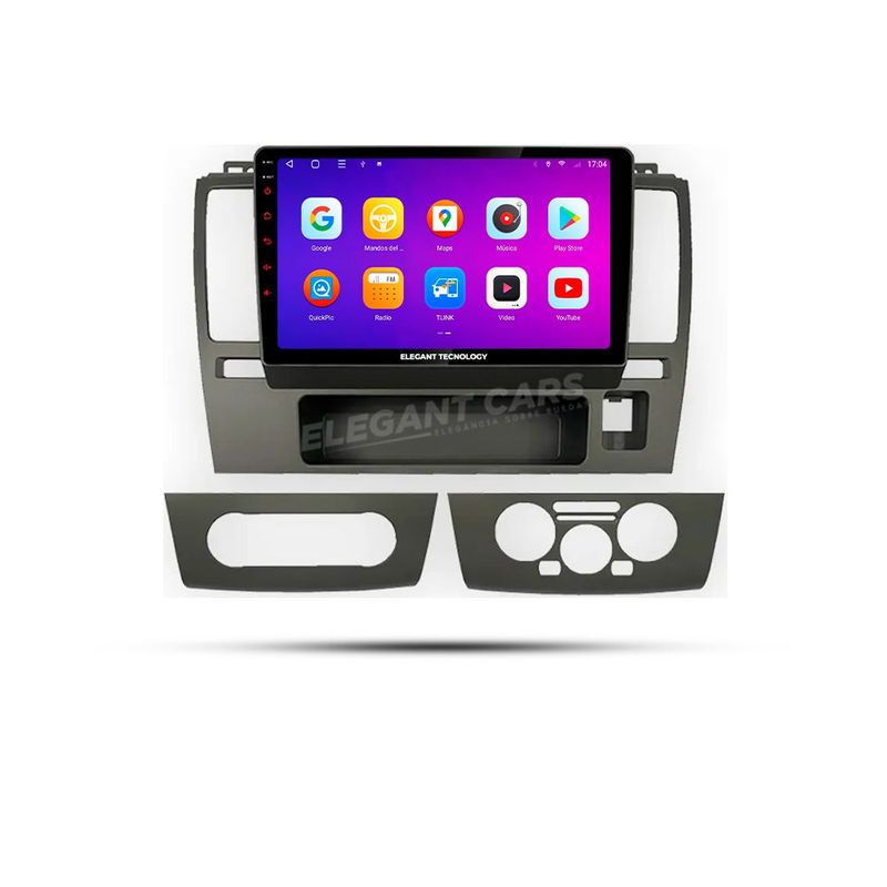 GENERICO - Autoradio Android Elegant Tecnology Nissan Tiida 2005-2011 4-64Gb 4+64GB 8 Nucleos +Chip