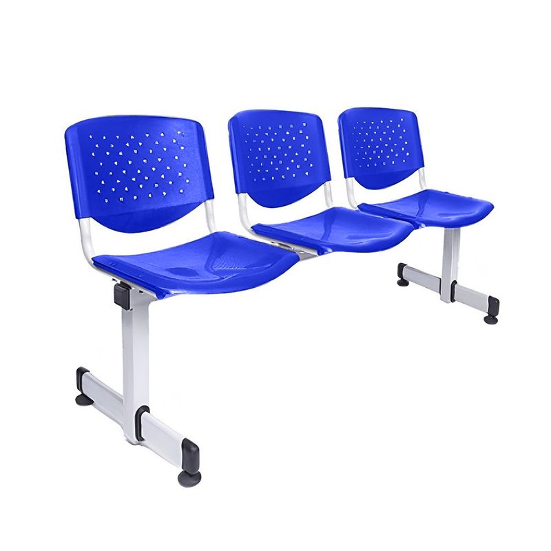 SILLARY - Banqueta de espera Marca Sillary SIL-BANC3 Azul