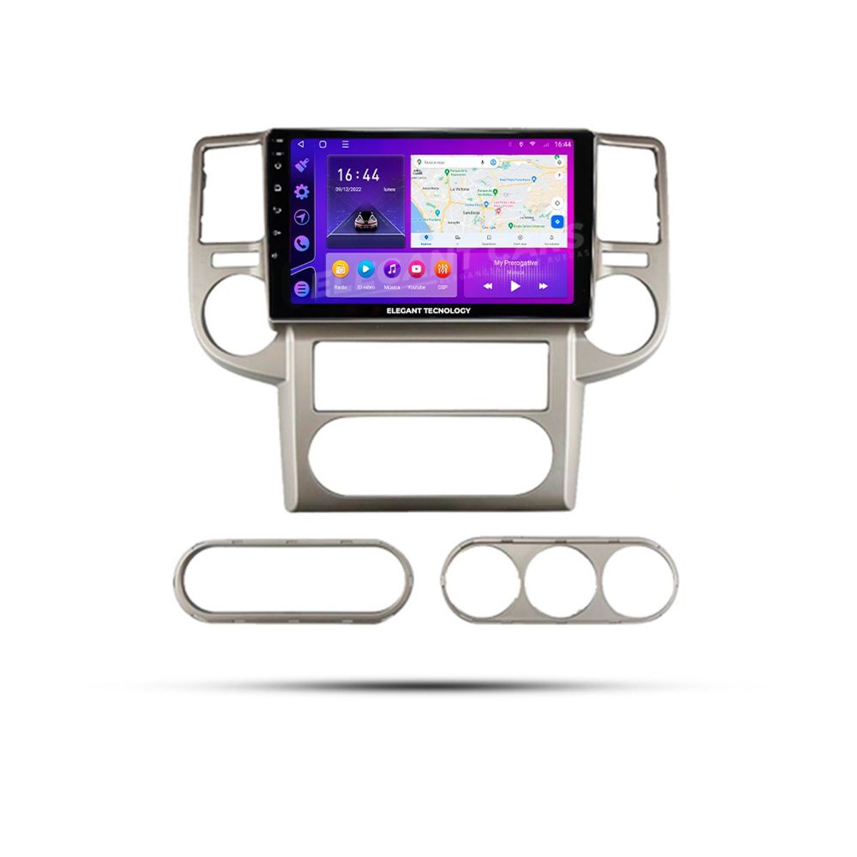 GENERICO - Autoradio Android Elegant TecnologyNissan Xtrail 2003-2006 4-64Gb 4+64GB 8 Nucleos +Chip