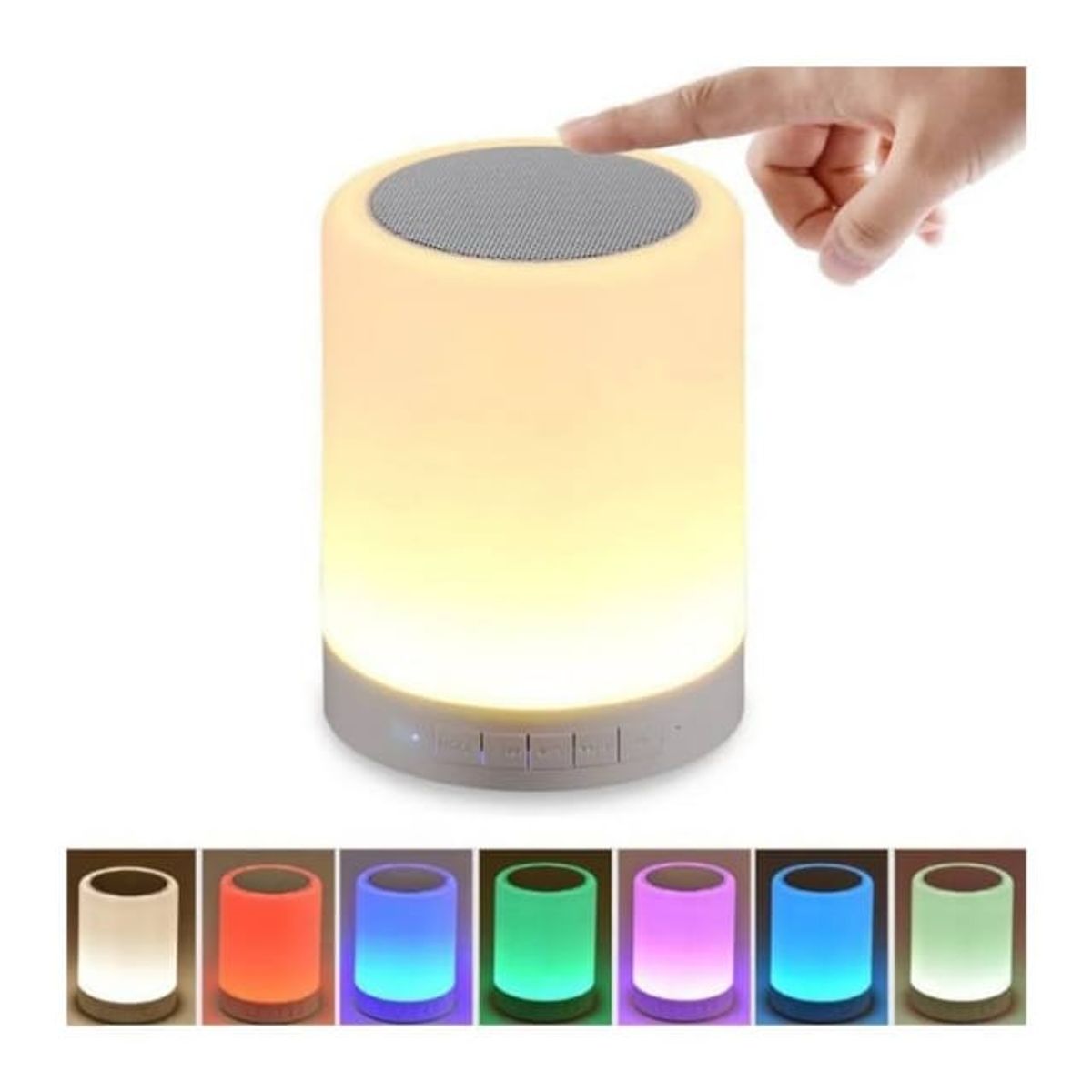 GENERICO - Lampara Parlante Touch Smart Bluetooth