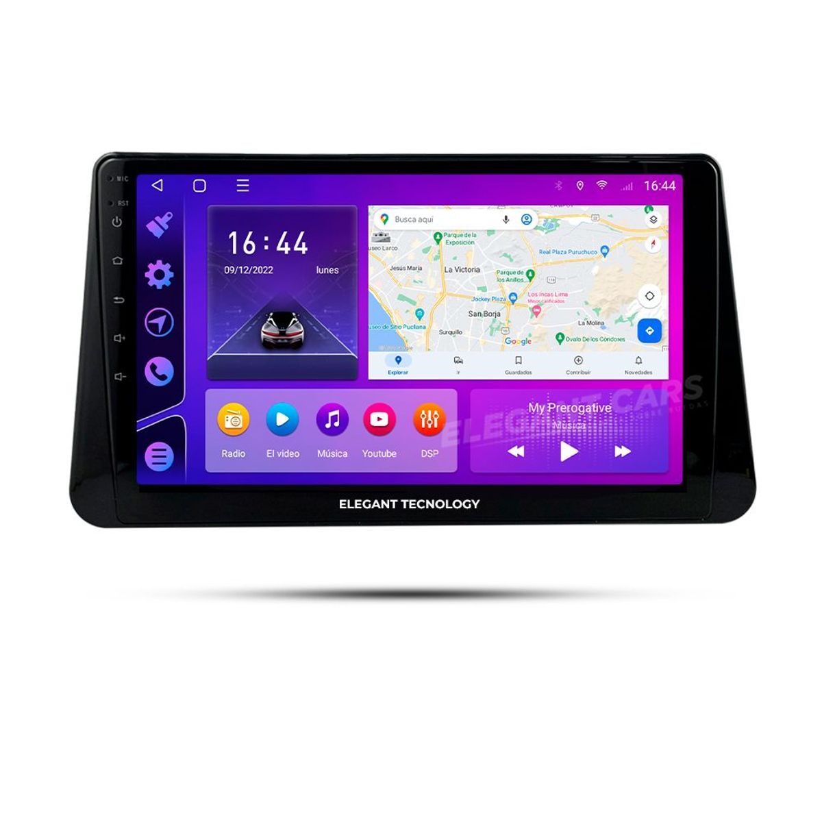 GENERICO - Autoradio Android Elegant Tecnology Nissan Kicks Versa Micra 2016-2020  4-64Gb 4+64GB 8 Nucleos +Chip