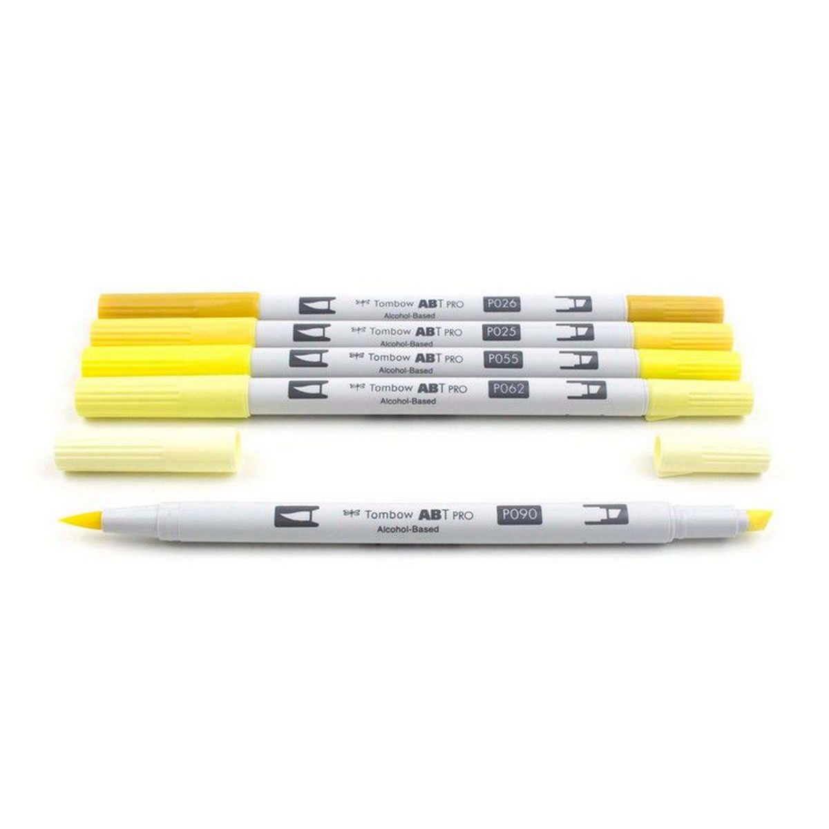 TOMBOW - ABT PRO set 5 und Tonos Amarillo - marcadores alcohol