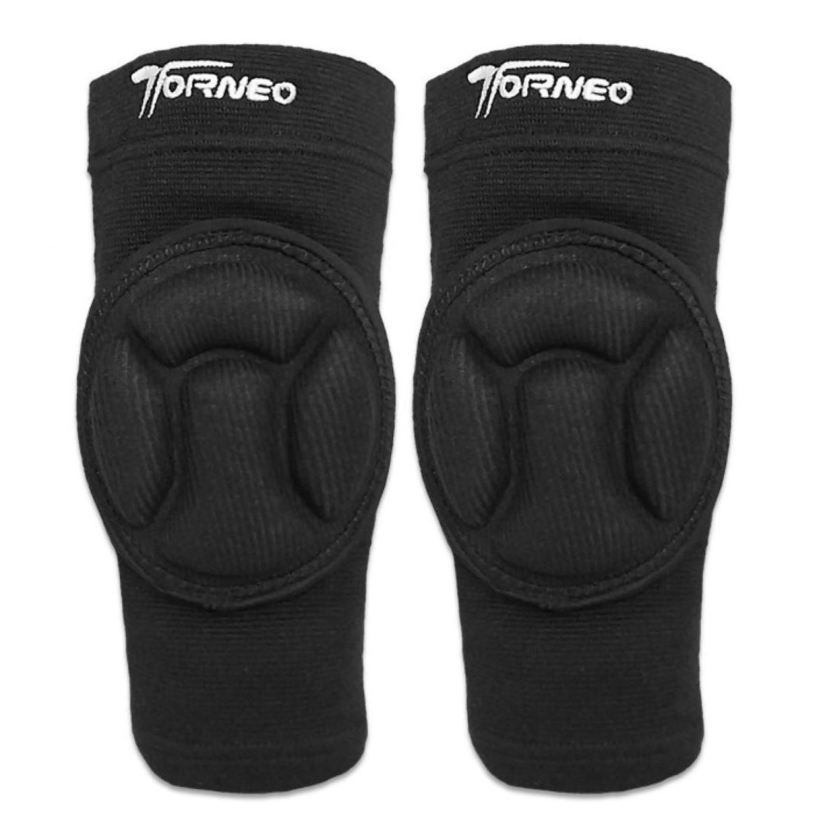 TORNEO - Rodillera Deportiva Torneo Con Cúpula De Espuma Eva Color NEGRO Talla S - Junior