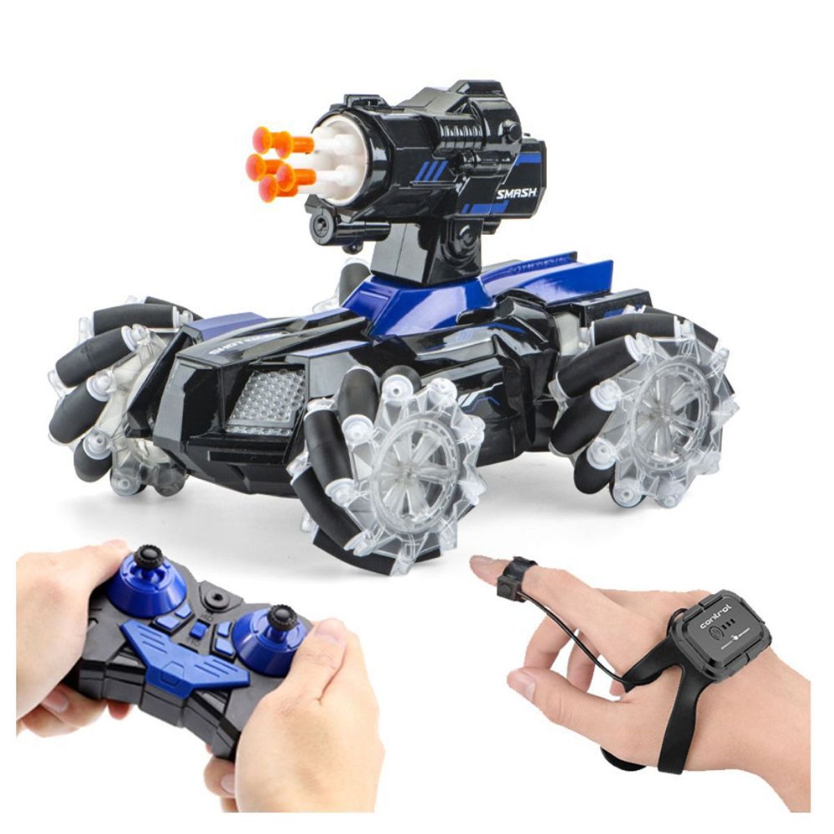 GENERICO - Carro Coche con Sensor de Movimiento Azul