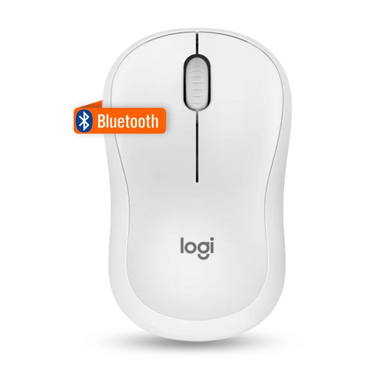 LOGITECH - Mouse Logitech M240 Silent Inalámbrico Bluetooth Blanco