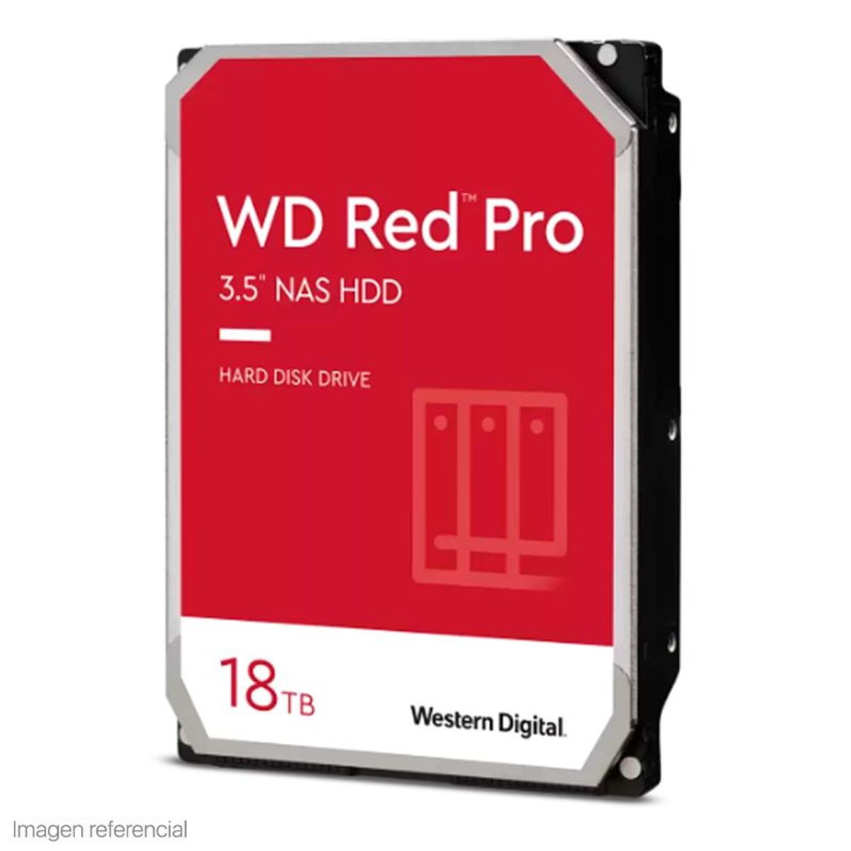 WESTERN DIGITAL - Disco duro Western Digital Red Pro NAS WD181KFGX 18TB SATA