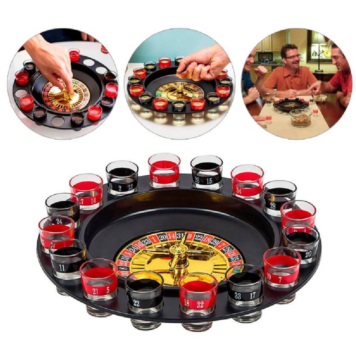 OTTOWARE - Juego de la Ruleta De Shots