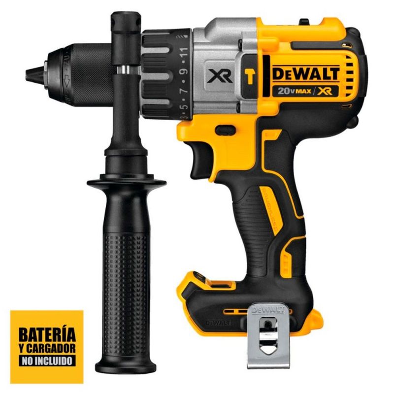 DEWALT - Taladro Atornillador Percutor 1/2" Dewalt DCD996B 20V XR 96 Nm Sin Bat